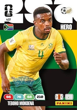 Teboho Mokoena South Africa Panini FIFA World Cup 2026 Adrenalyn XL #437